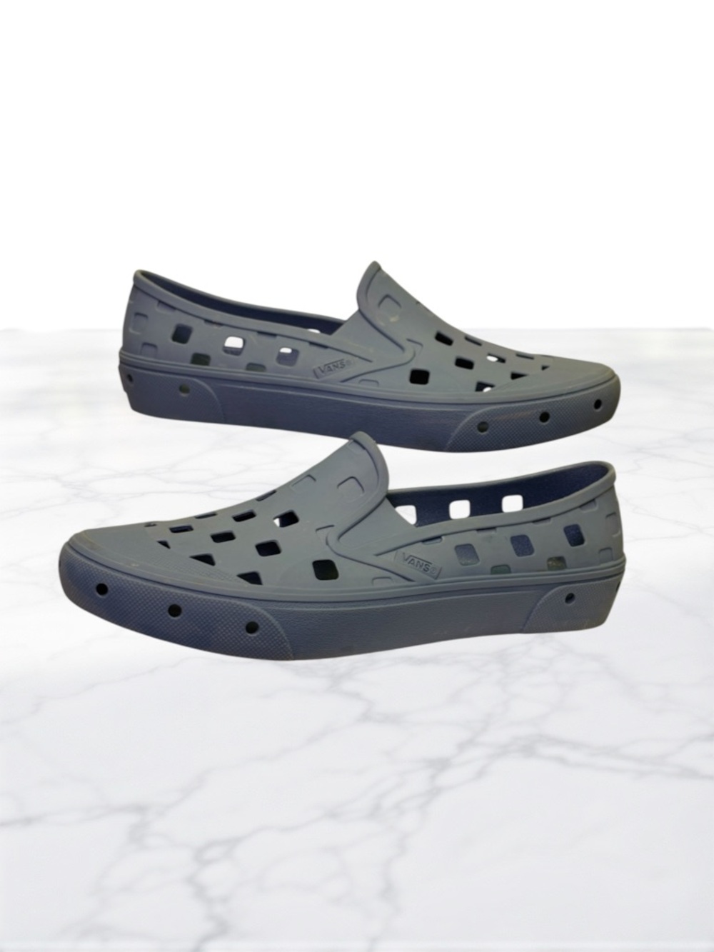 Vans Trek Slip-On Men's Casual Rubber Shoes Sneakers Navy Size 7